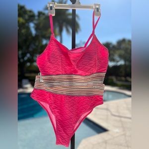 New Cupshe Pink Bikini size L